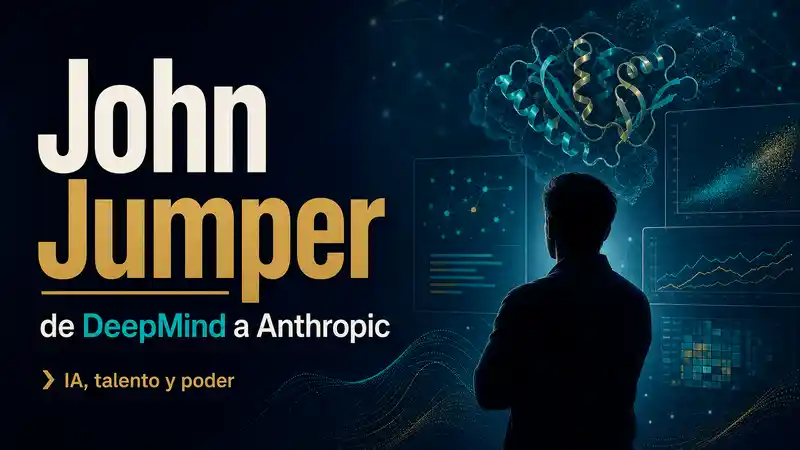 Anthropic ficha a John Jumper: qué significa para la carrera por la IA