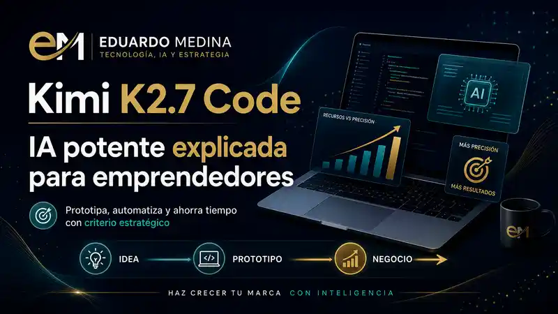 Kimi K2.7 Code: qué significa esta nueva IA para emprendedores