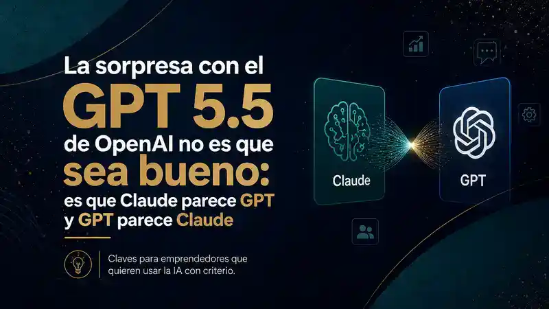 La sorpresa con GPT 5.5 no es técnica: es estratégica (y afecta directamente a tu negocio)