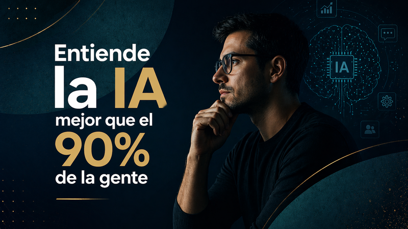 Entiende la IA mejor que el 90% de la gente 